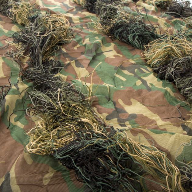 Ghillie kamouflagetäcke