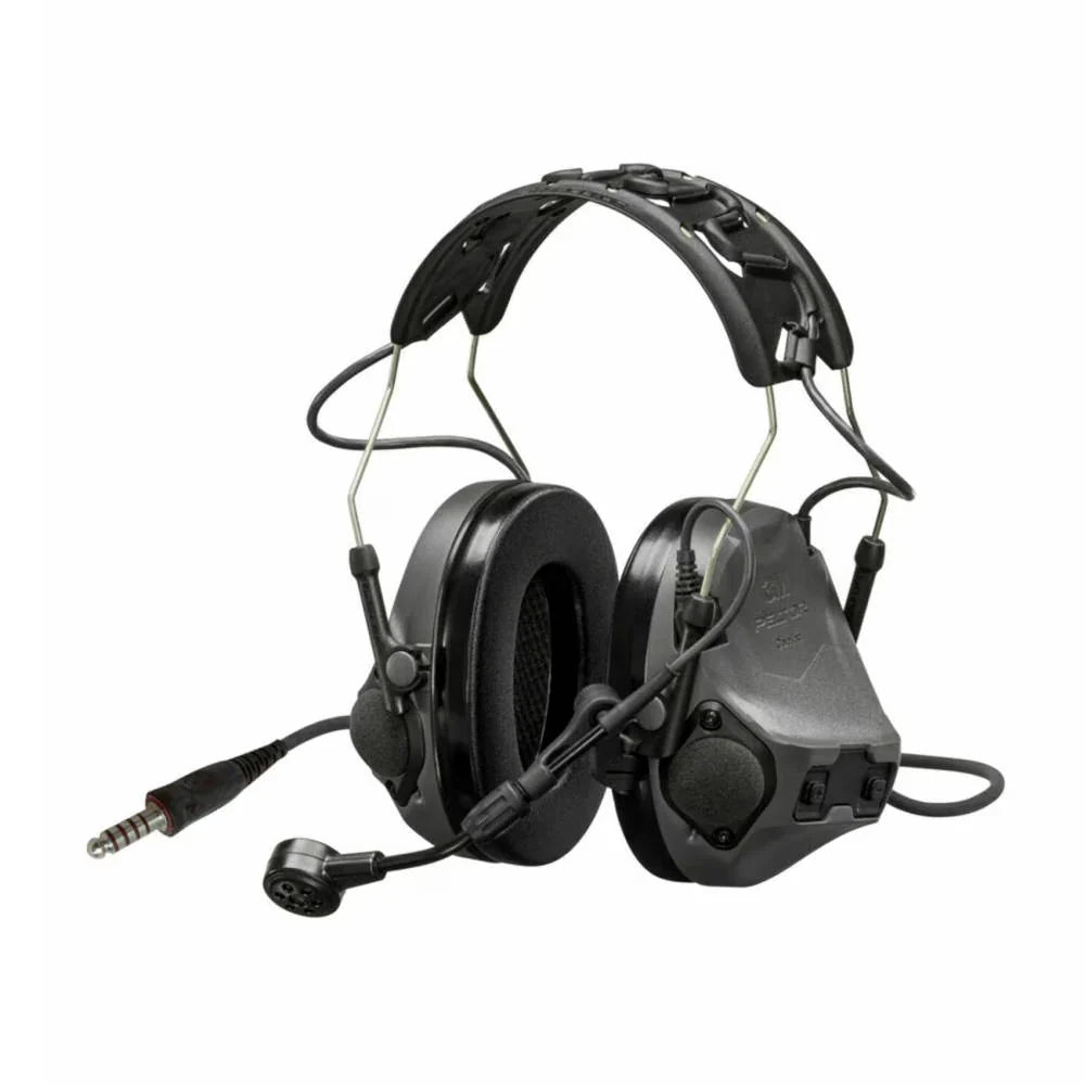 3M Peltor - ComTac VIII Høreværn 5-benet 29 dB // Koksgrå-1-XtraGrej