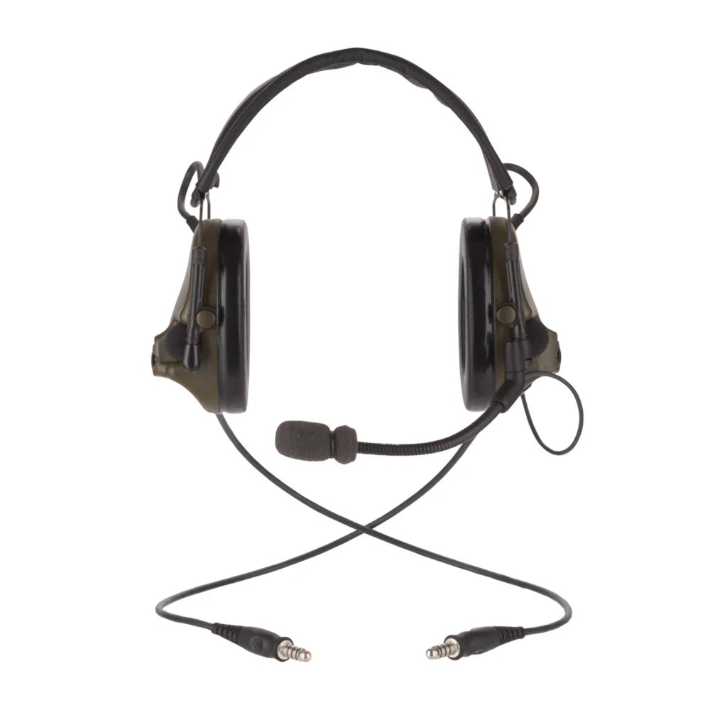 3M Peltor - ComTac XPI Headset m. Fleksibel Mikrofon 28 dB // Grøn-5-XtraGrej