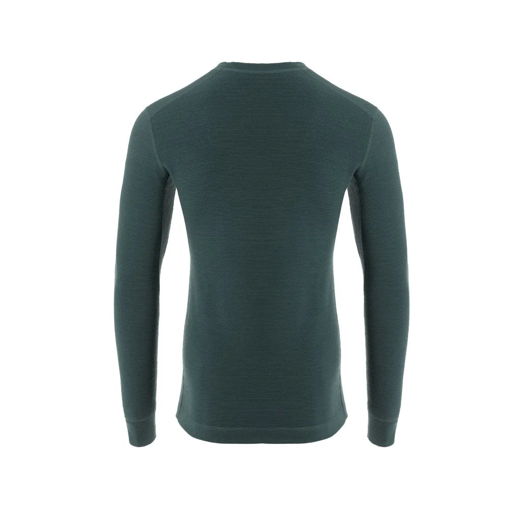 Aclima - StreamWool 400g Herre Crew Neck // Grøn-2-XtraGrej