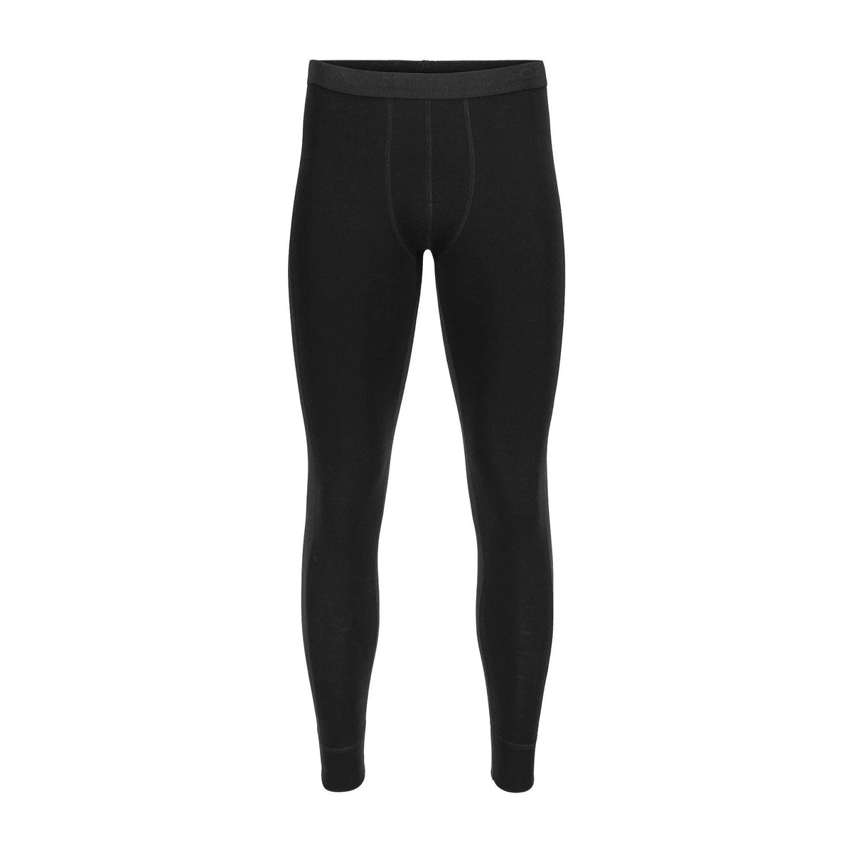 Aclima - WarmWool 200g Herre Lange Underbukser // Sort-1-XtraGrej