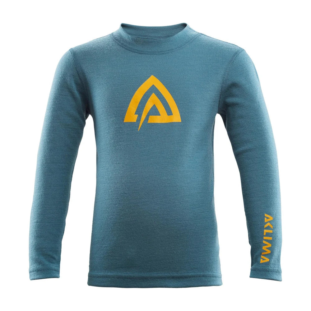 Aclima - WarmWool Børnetrøje // Lilla / Pink-3-XtraGrej