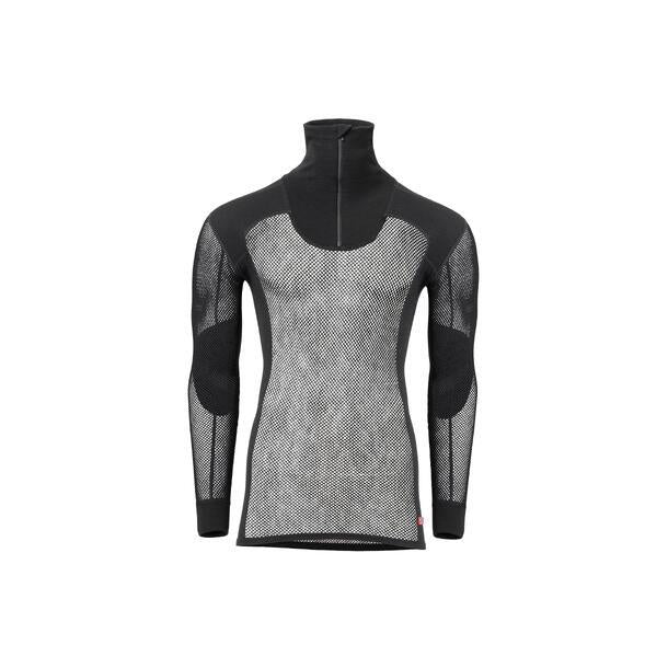 Aclima - WoolNet Original Herre Polo // Sort-1-XtraGrej