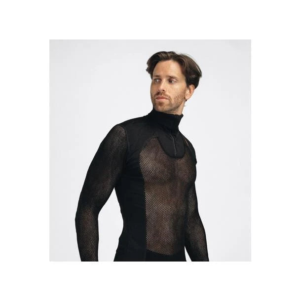 Aclima - WoolNet Original Herre Polo // Sort-5-XtraGrej