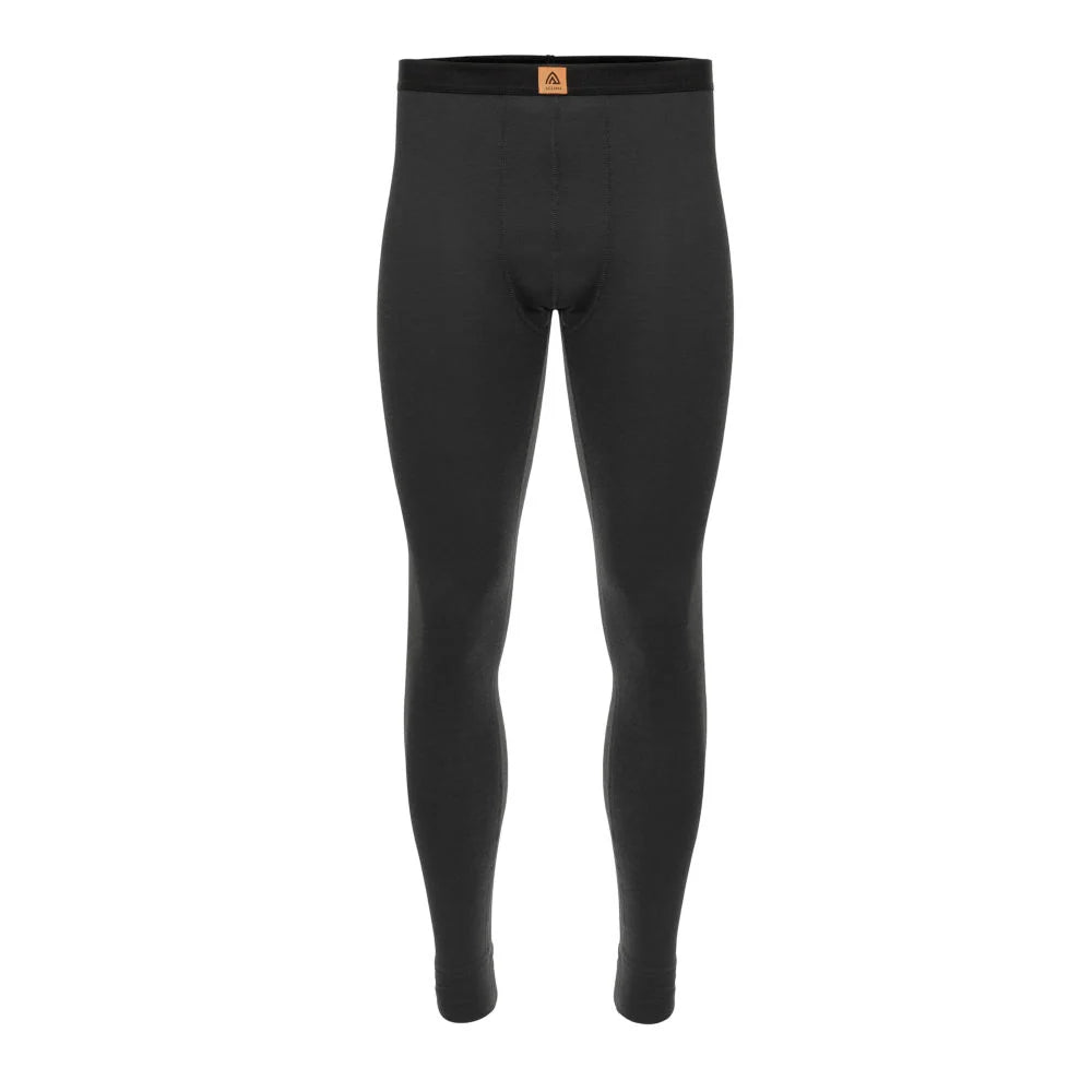 Aclima - WoolTerry 220g Herre Lange Underbukser // Sort-1-XtraGrej