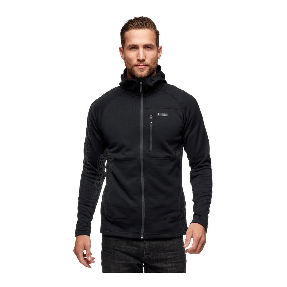 Black Diamond - Factor Herre Hoody // Sort-1-XtraGrej