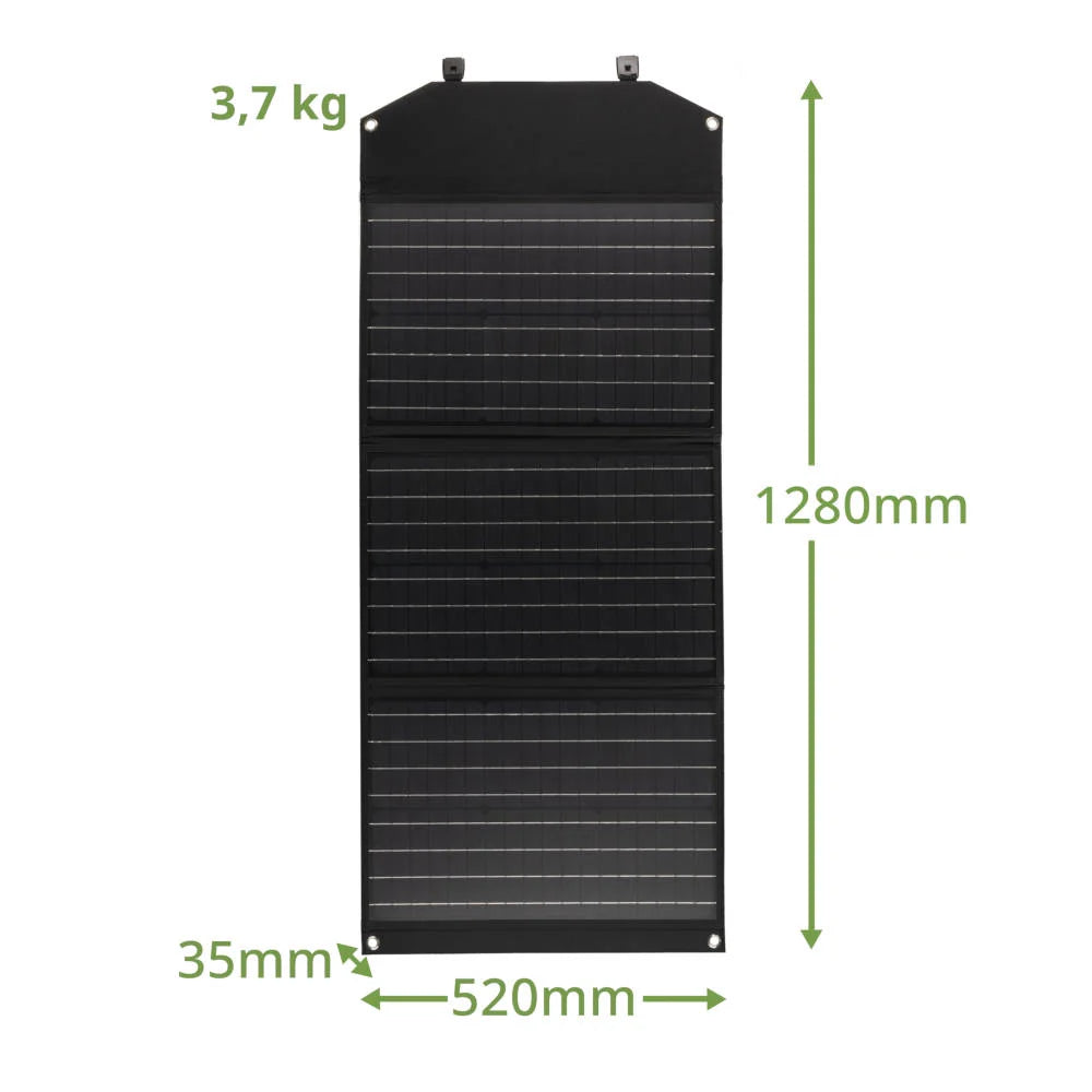 Bresser - Mobile Solar Solcellepanel 90W-7-XtraGrej