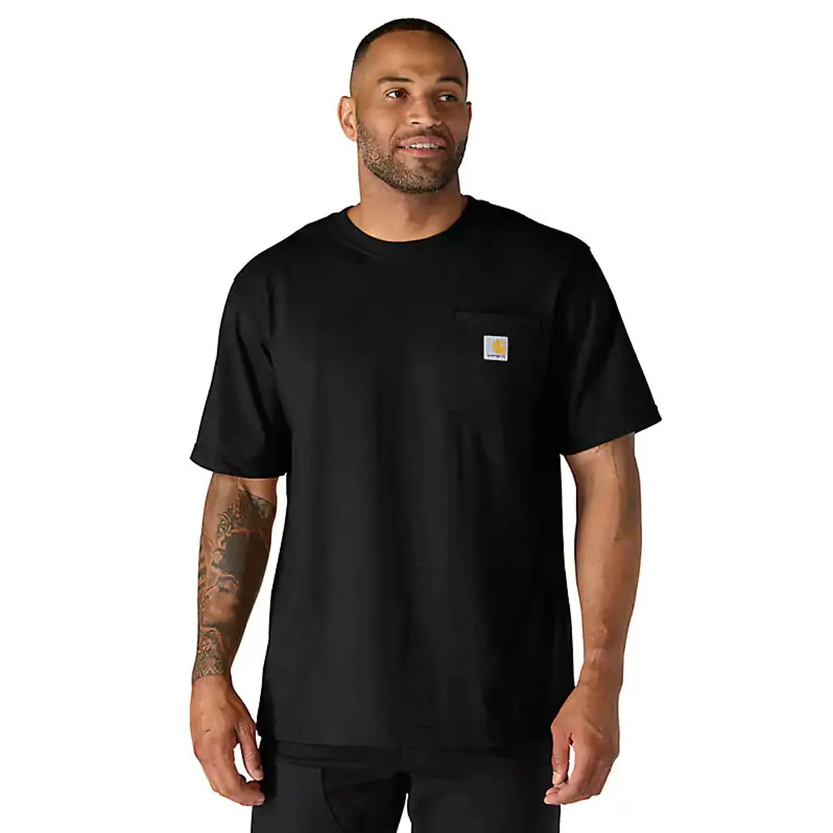 Carhartt - Dearborn Relaxed Pocket T-Shirt // Sort-2-XtraGrej