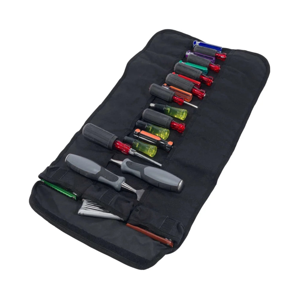 Carhartt - Rullemappe Roll Up 18 Lommer // Sort-2-XtraGrej