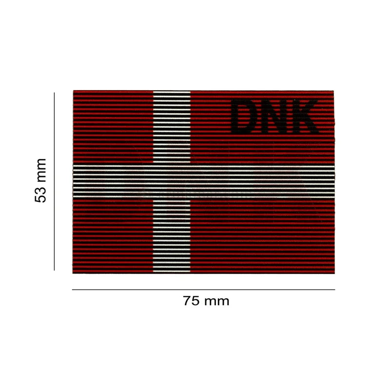 ClawGear - Dual IR Dannebrogsflag Patch // Olivengrøn fra ClawGear - billede nr. 3 hos GrejFreak.dk