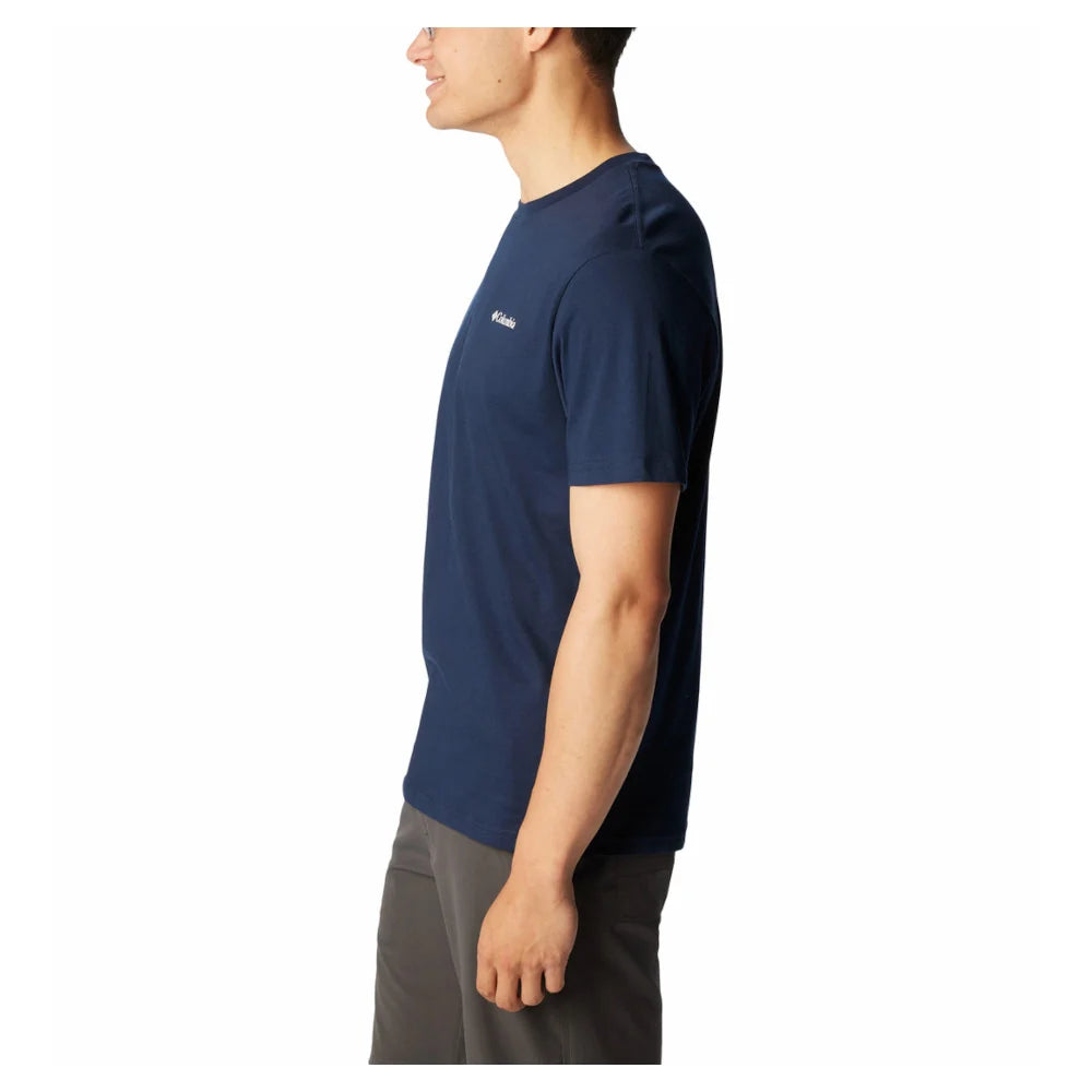 Columbia - Basic Logo Herre T-shirt // Navy-4-XtraGrej