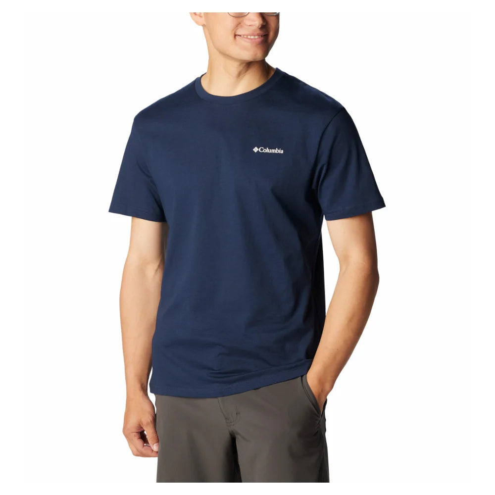 Columbia - Basic Logo Herre T-shirt // Navy-5-XtraGrej