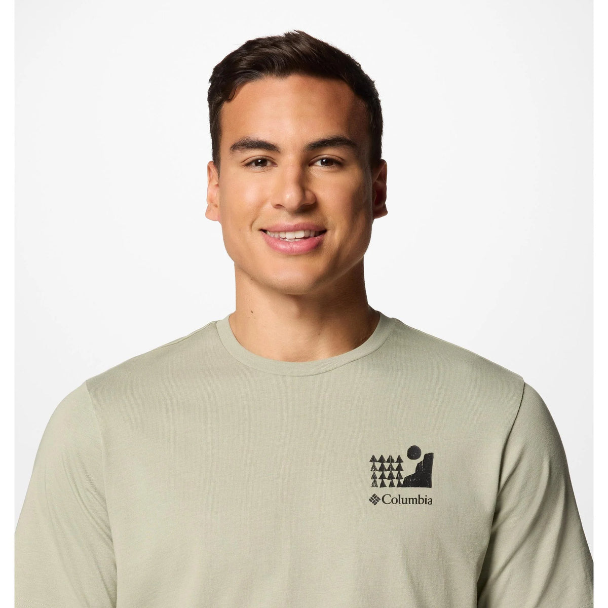 Columbia - Explorers Canyon Back SS T-Shirt // Safari-3-XtraGrej