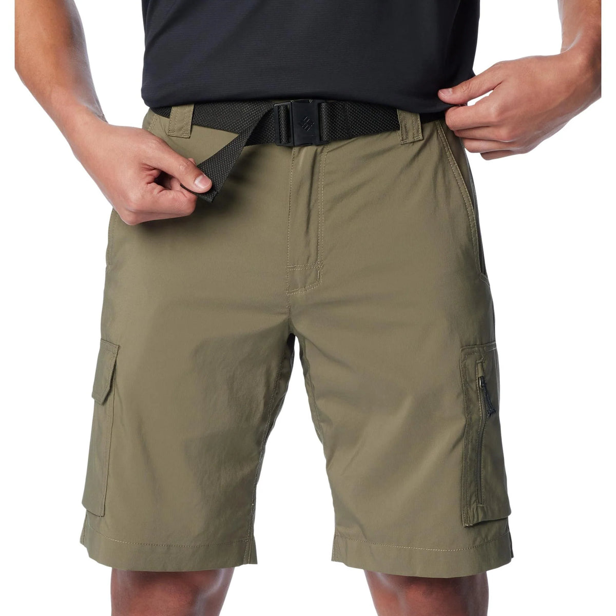Columbia - Silver Ridge Utility Cargo Shorts // Stone Green-1-XtraGrej