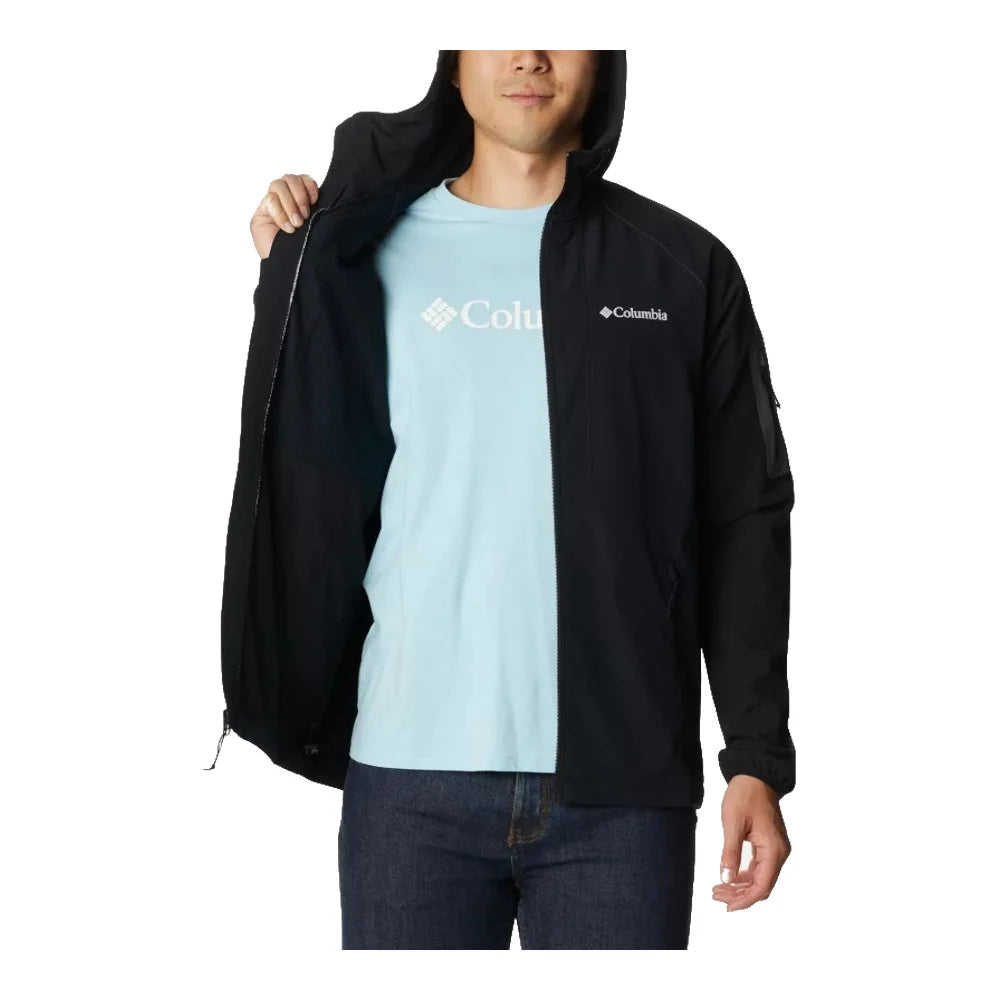 Columbia - Tall Heights Softshell Zip Herre Jakke fra Columbia - billede nr. 2 hos GrejFreak.dk