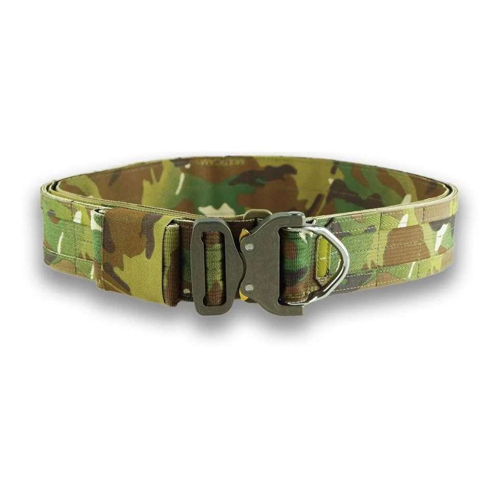 Gingers Tactical Gear - First Line Molle Bælte (D-ring) // Ranger Green-1-XtraGrej