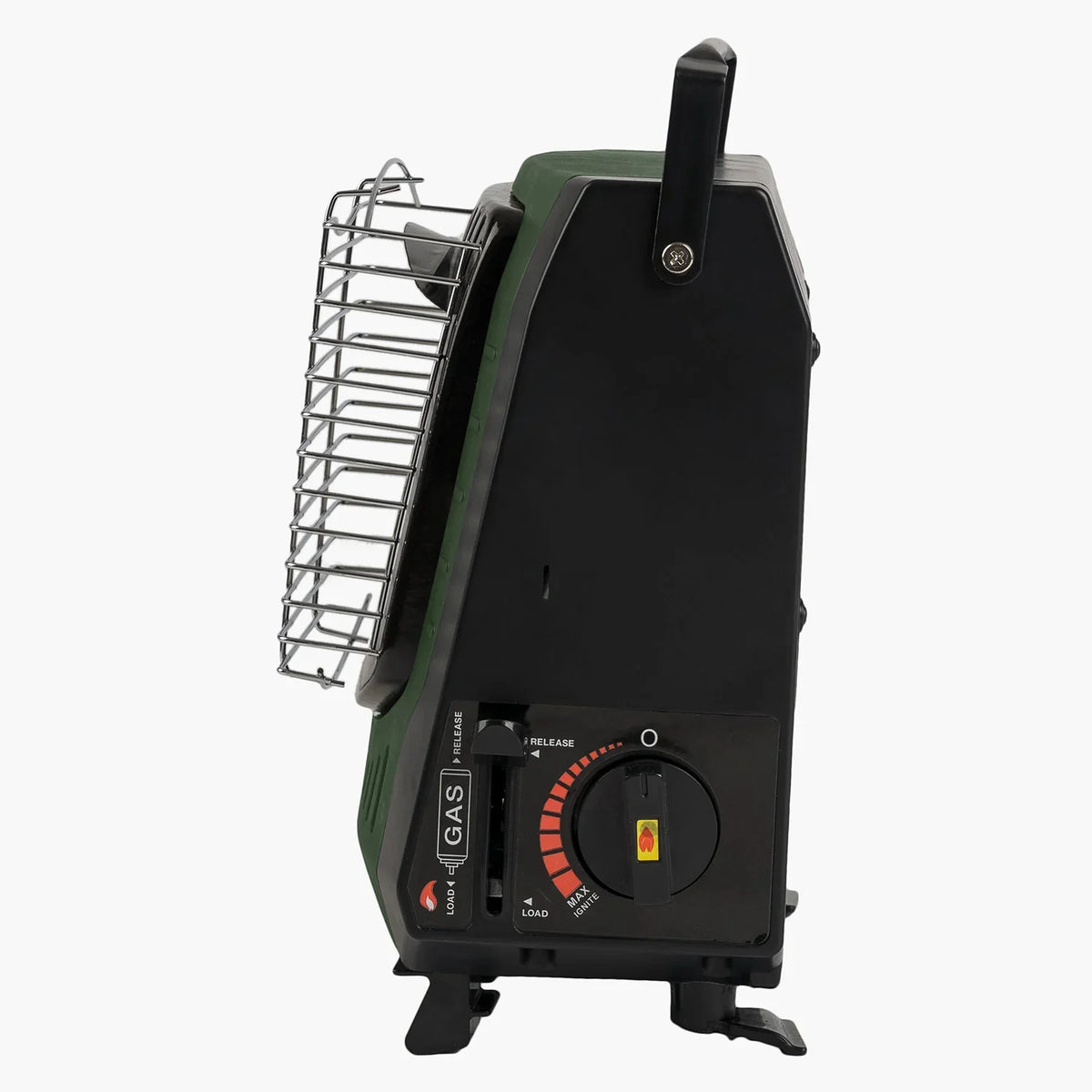 Highlander - Kompakt Gasvarmeoven // Grøn fra Highlander - billede nr. 4 hos GrejFreak.dk