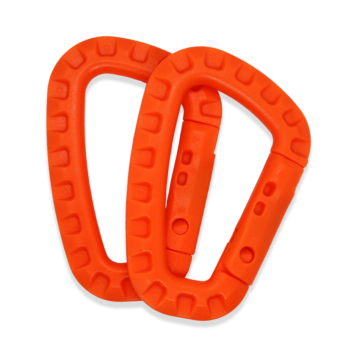 K-Force - ABS Karabiner (2 stk) // Orange-1-XtraGrej