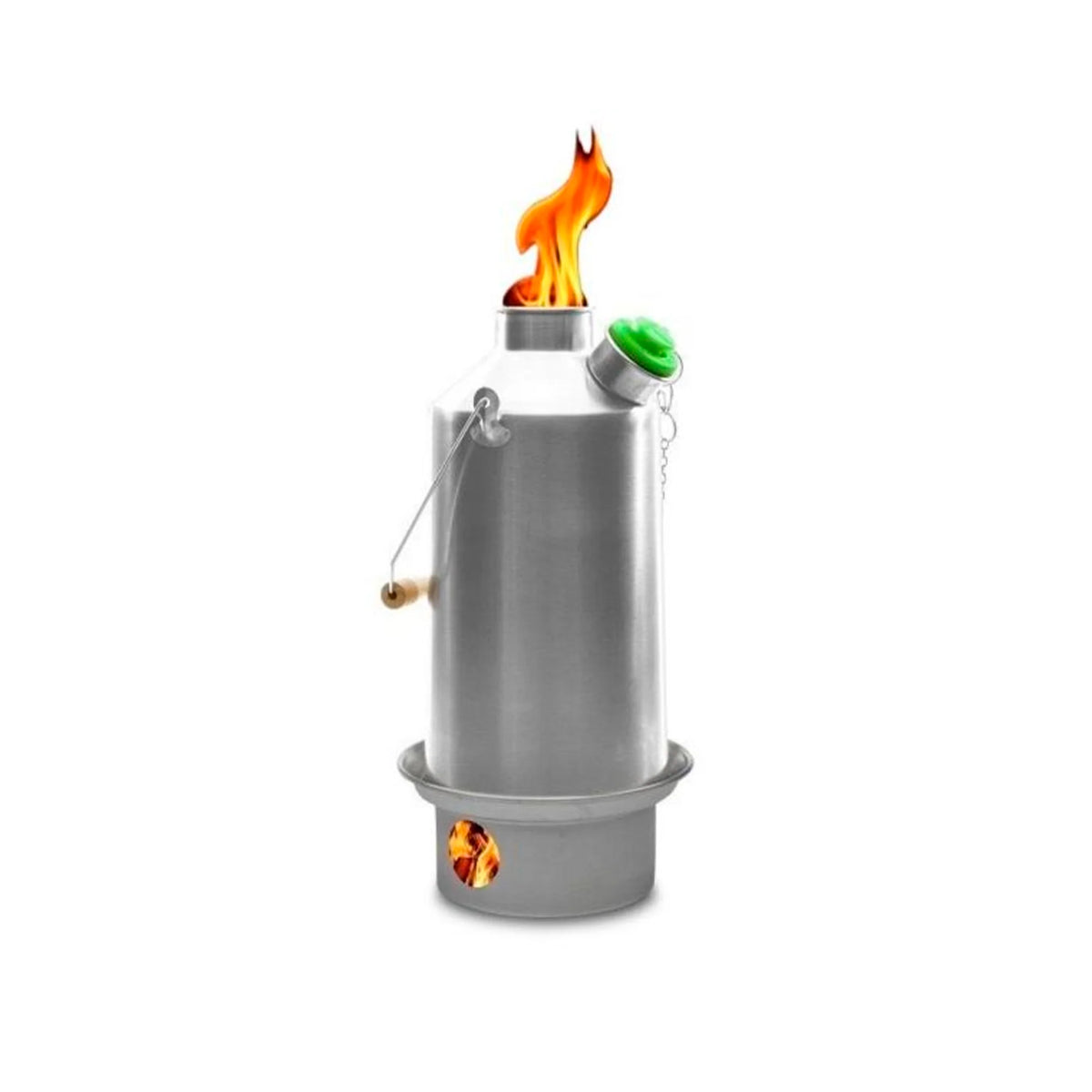 Kelly Kettle - Base Camp Kedel Rustfrit Stål 1.6L-1-XtraGrej