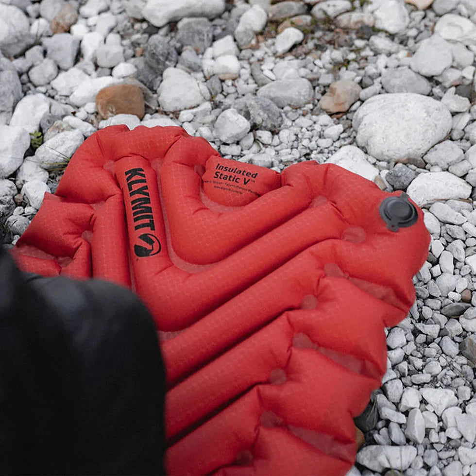 Klymit - Insulated Static V Liggeunderlag // Rød-4-XtraGrej