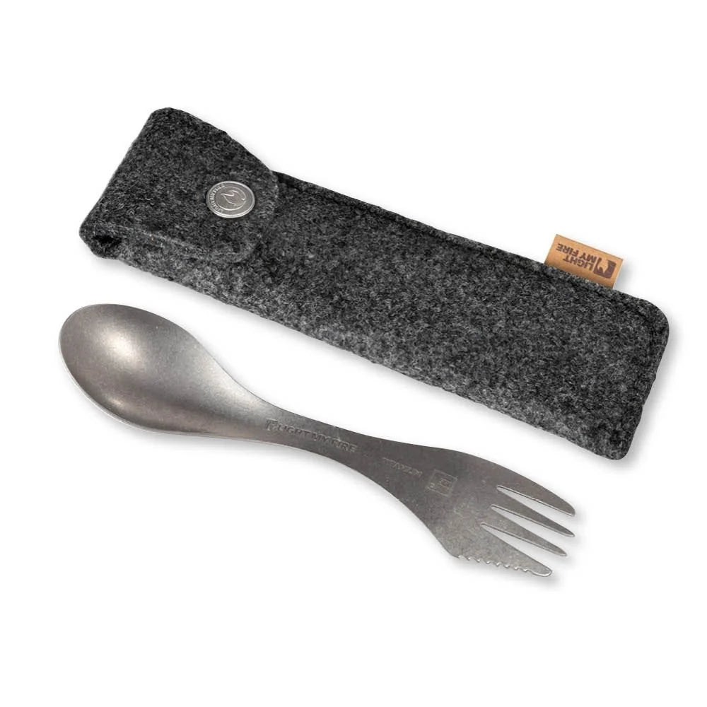 Light My Fire - Spork // Titanium Med Etui-1-XtraGrej