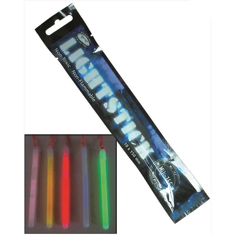 Mil-Tec - Knæklys 15 cm // Hvid-1-XtraGrej
