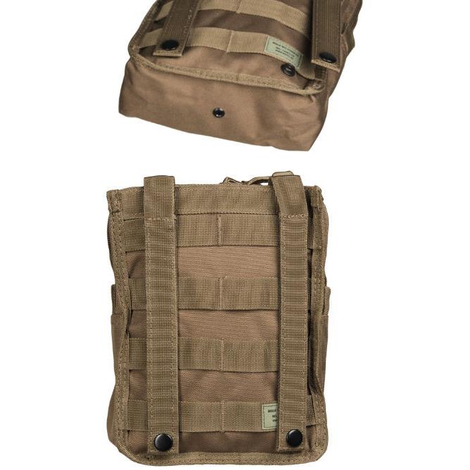 Mil-Tec - Molle Belt Pouch Large // Sort-4-XtraGrej