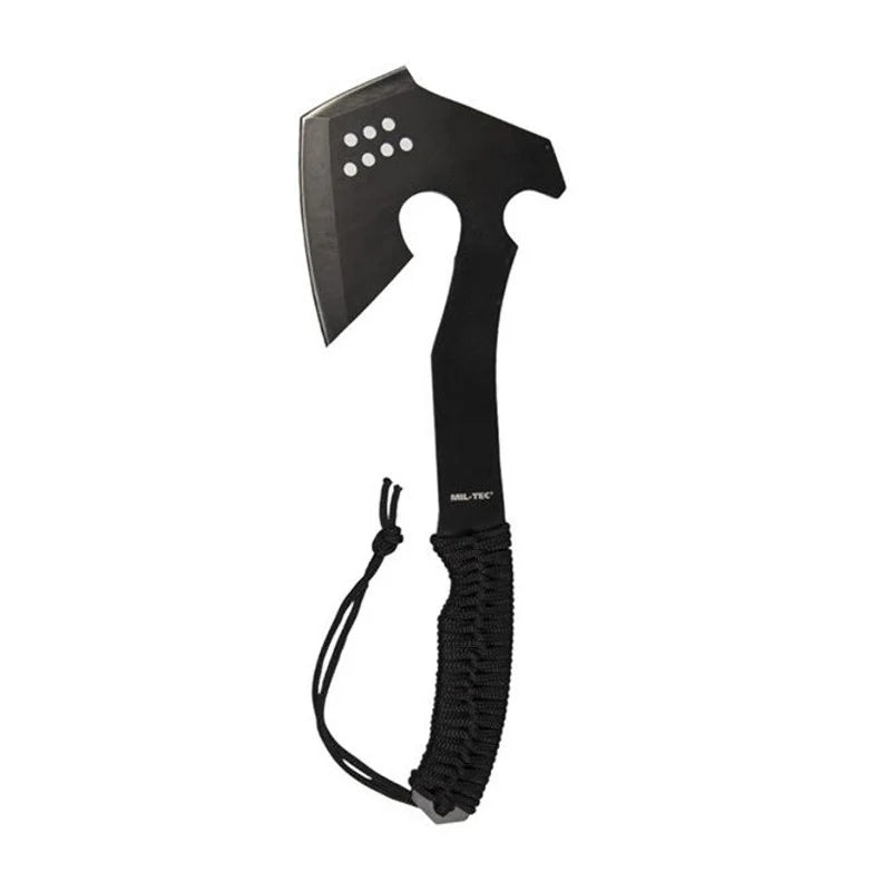 Mil-Tec - Økse Med Sort Paracord - 36 cm fra Mil-Tec - billede nr. 1 hos GrejFreak.dk