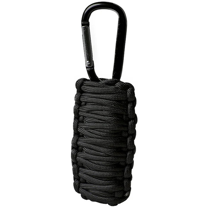Mil-Tec - Paracord Survival Kit Small // Sort fra Mil-Tec - billede nr. 1 hos GrejFreak.dk