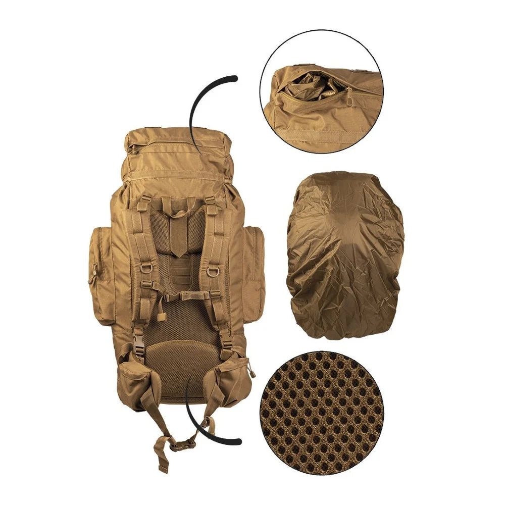 Mil-Tec - Recom Rygsæk 88L // Coyote-2-XtraGrej