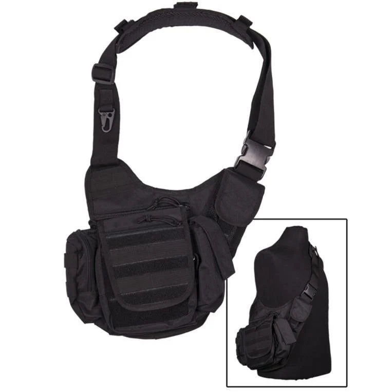 Mil-Tec - Sling Bag Multifunction // Sort fra Mil-Tec - billede nr. 1 hos GrejFreak.dk