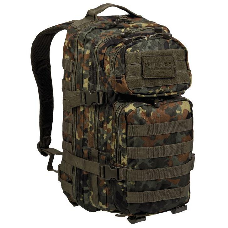 Mil-Tec - US Assault Pack Small 20L Flecktarn fra Mil-Tec - billede nr. 1 hos GrejFreak.dk