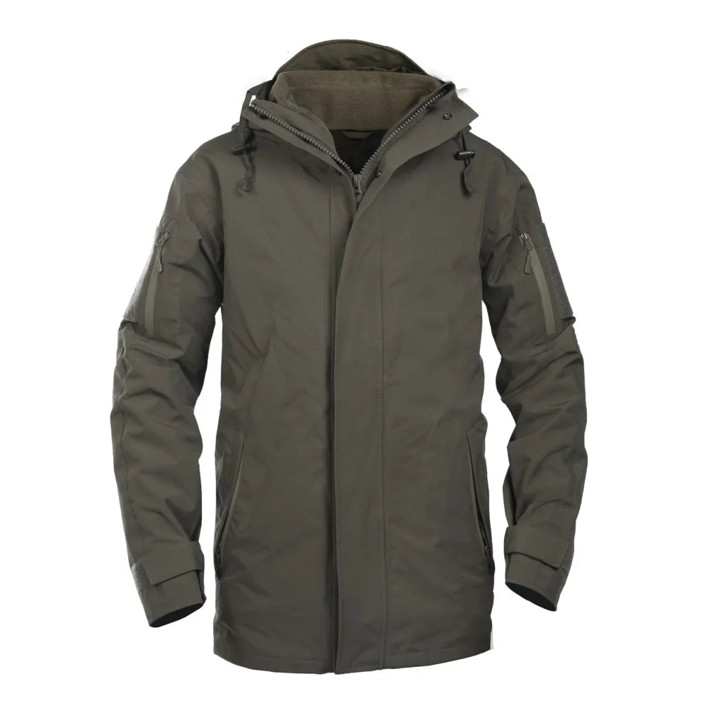 Mil-Tec - Wet Weather Gen.2 Herre Jakke // Olivengrøn-1-XtraGrej