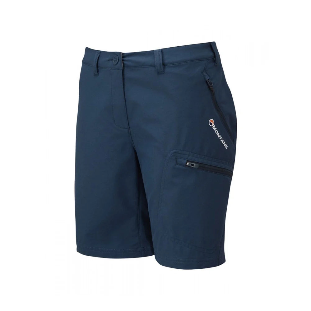 Montane - Dyno Stretch Shorts Til Kvinder - - Blå // Blå-1-XtraGrej
