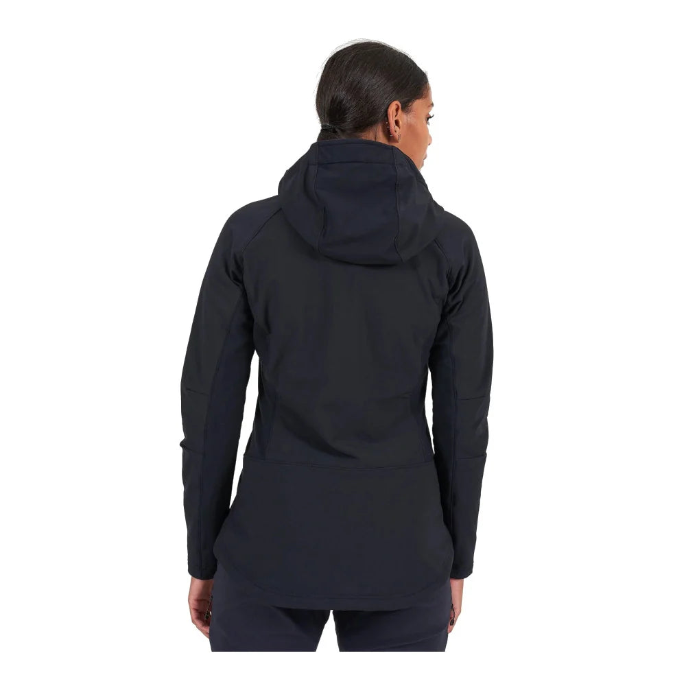 Montane - Krypton Dame Softshell Hoodie // Sort-3-XtraGrej