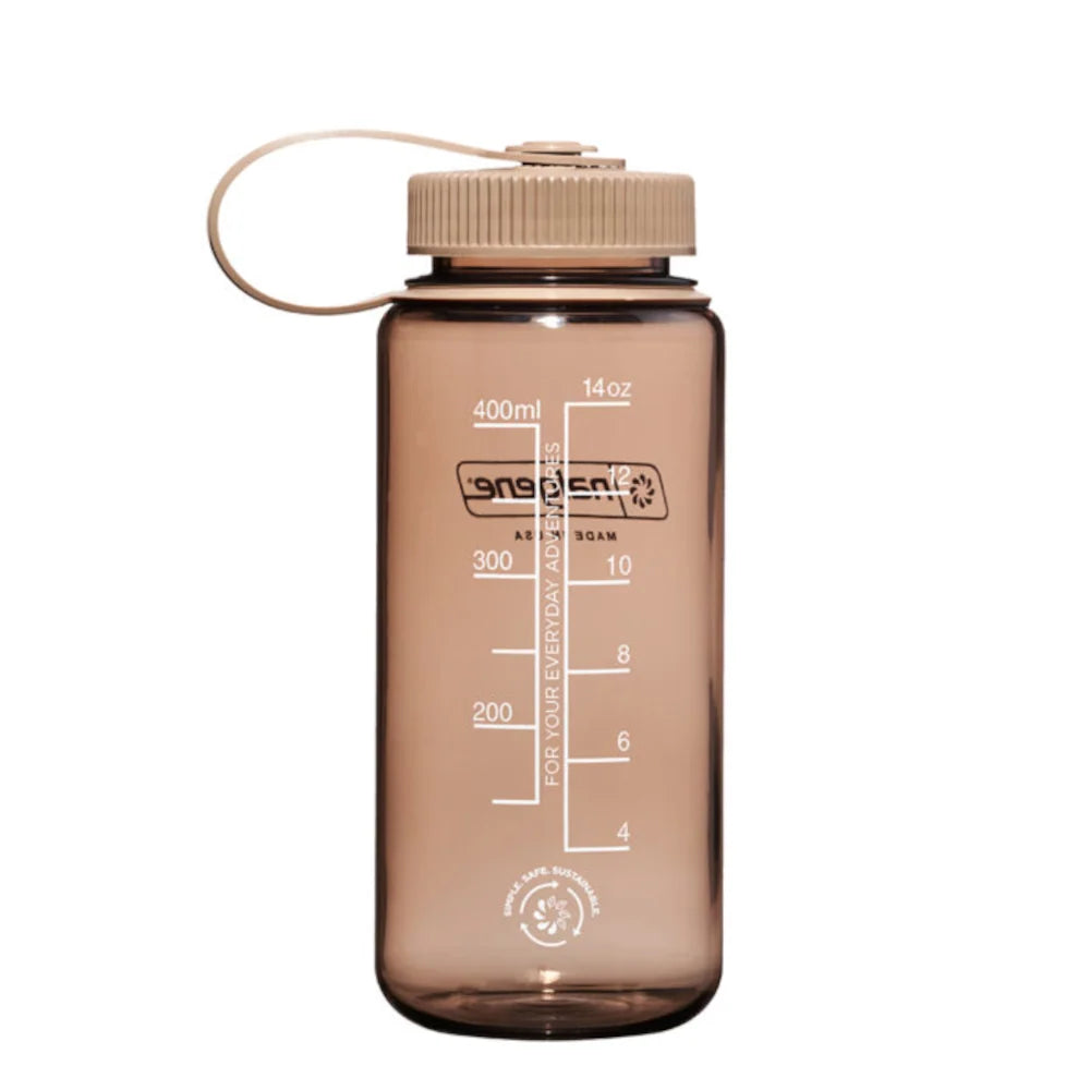 Nalgene - Wide Mouth Sustain Drikkeflaske 475ml // Kaffe Brun-2-XtraGrej