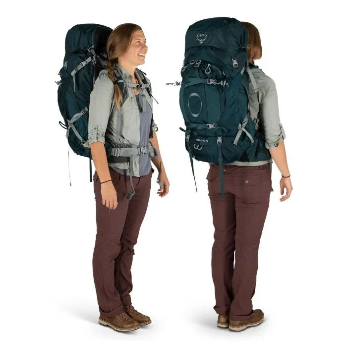 Osprey - Ariel Plus 70L Dame Rygsæk // Sort-3-XtraGrej