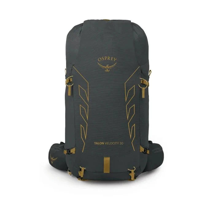 Osprey - Talon Velocity Herre Vandrerygsæk 30L // Dark Charcoal/Tumbleweed Yellow-1-XtraGrej