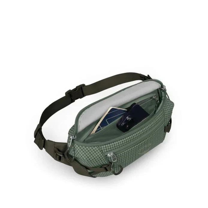 Osprey - Transporter Waist Pack 3L Mavebælte // Pine Leaf-3-XtraGrej