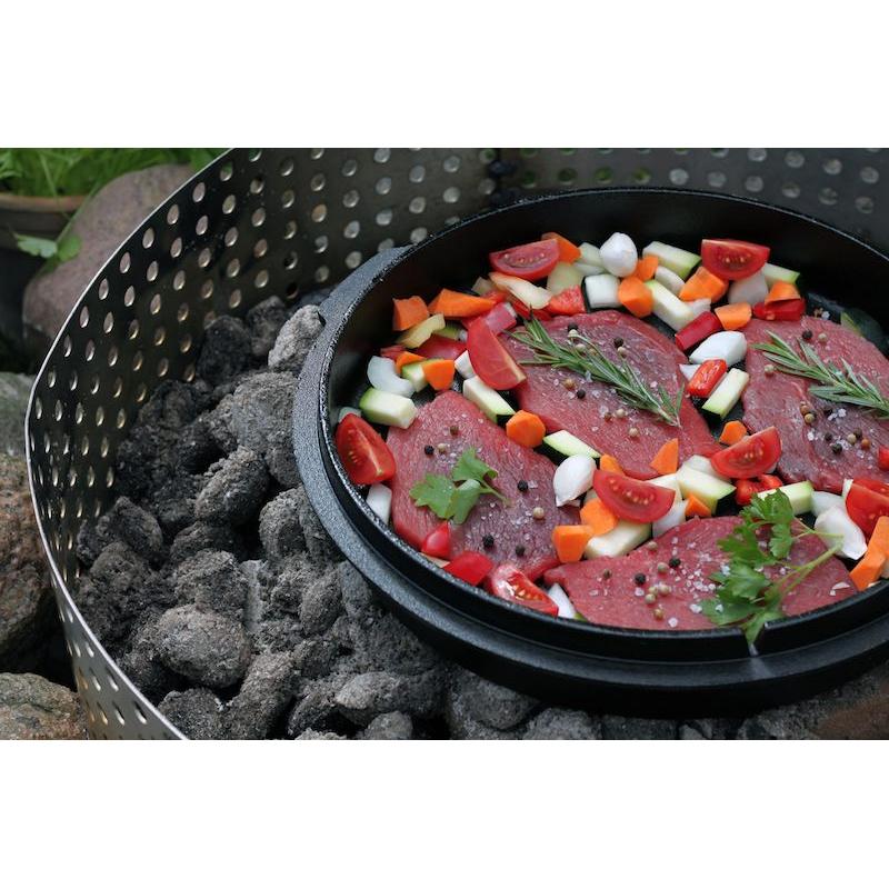 Petromax - Dutch Oven ft12 Fladbundet Støbejernsgryde 10