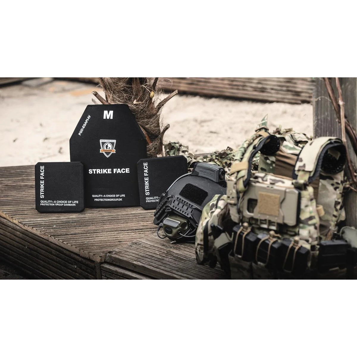 Protection Group - Skudsikker Sideplade NIJ level 4 Keramik Stand Alone 20 x 15 cm fra Protection Group - billede nr. 6 hos GrejFreak.dk
