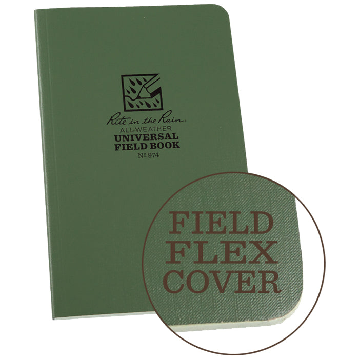 Rite in the Rain - Field-Flex Bound Book // Gul fra Rite in the Rain - billede nr. 2 hos GrejFreak.dk