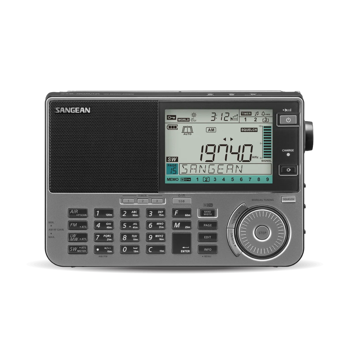 Sangean - ATS-909X2 Ultimate Multi-Band Nødradio-1-XtraGrej