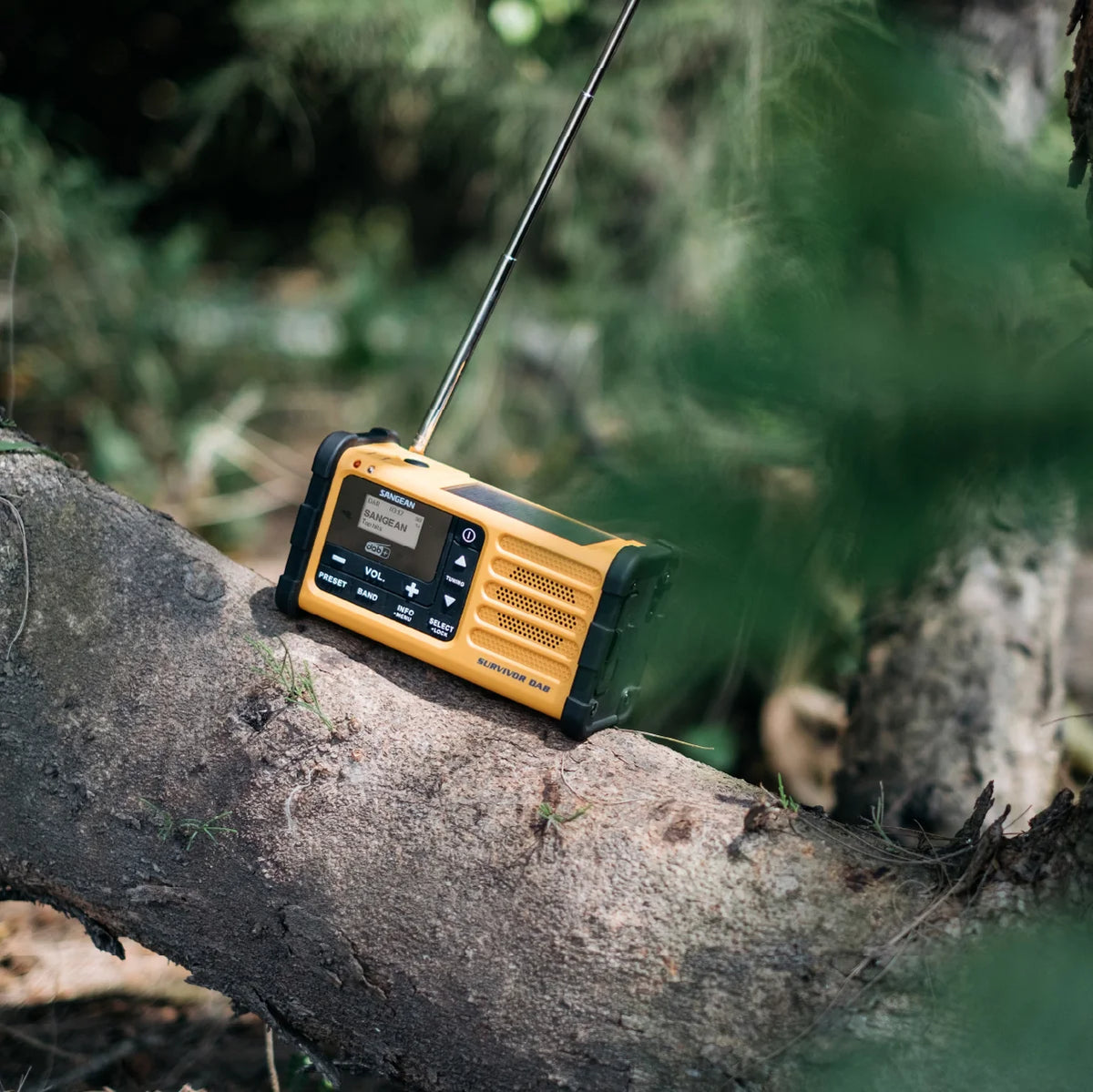 Sangean - MMR-88 DAB+/FM-RDS Multi-Powered Nødradio // Gul-8-XtraGrej