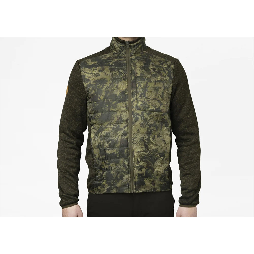 Seeland - Theo Hybrid Jakke m. Strik Camo fra Seeland - billede nr. 3 hos GrejFreak.dk