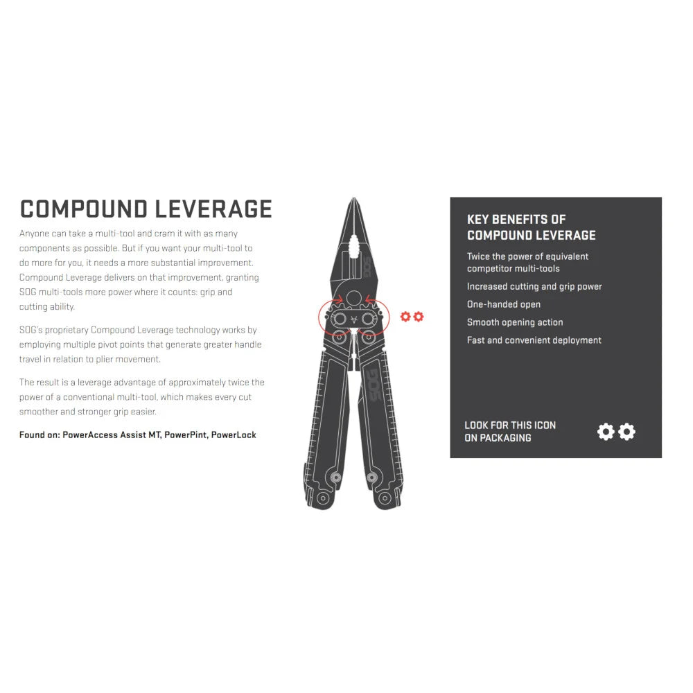 SOG Knives - PowerPint Multi-Tool // Stål fra SOG knives - billede nr. 14 hos GrejFreak.dk