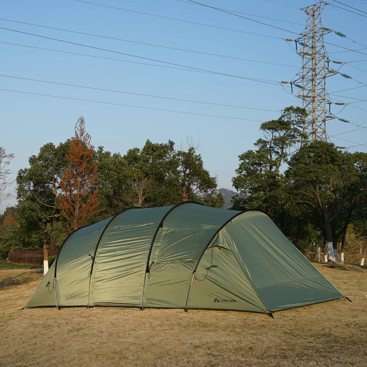Sunny Hiker - 5-personers Campingtelt-12-XtraGrej