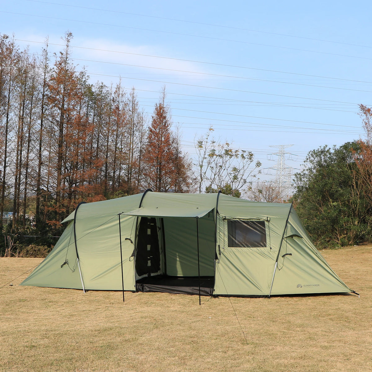 Sunny Hiker - 5-personers Campingtelt-7-XtraGrej