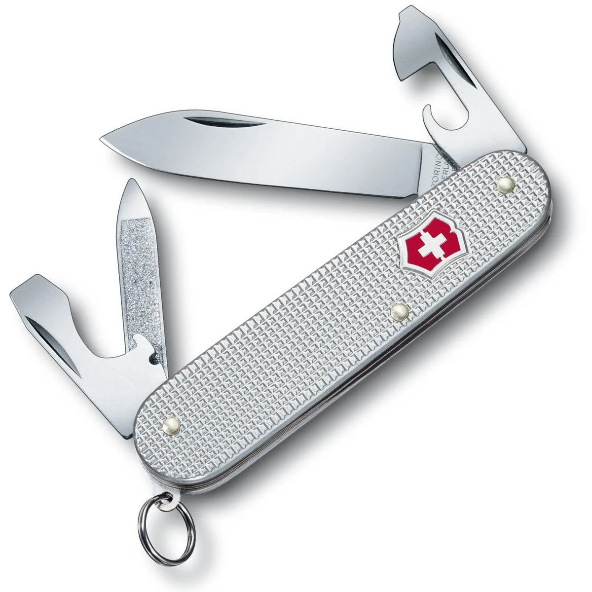 Victorinox - Cadet Alox Schweizerkniv 84 mm // Sølv-1-XtraGrej