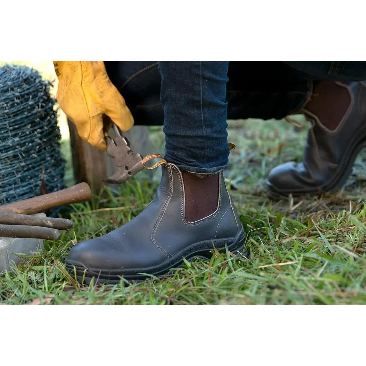 Blundstone - 400 Arbejdsstøvle // Brun fra Blundstone - billede nr. 3 hos GrejFreak.dk